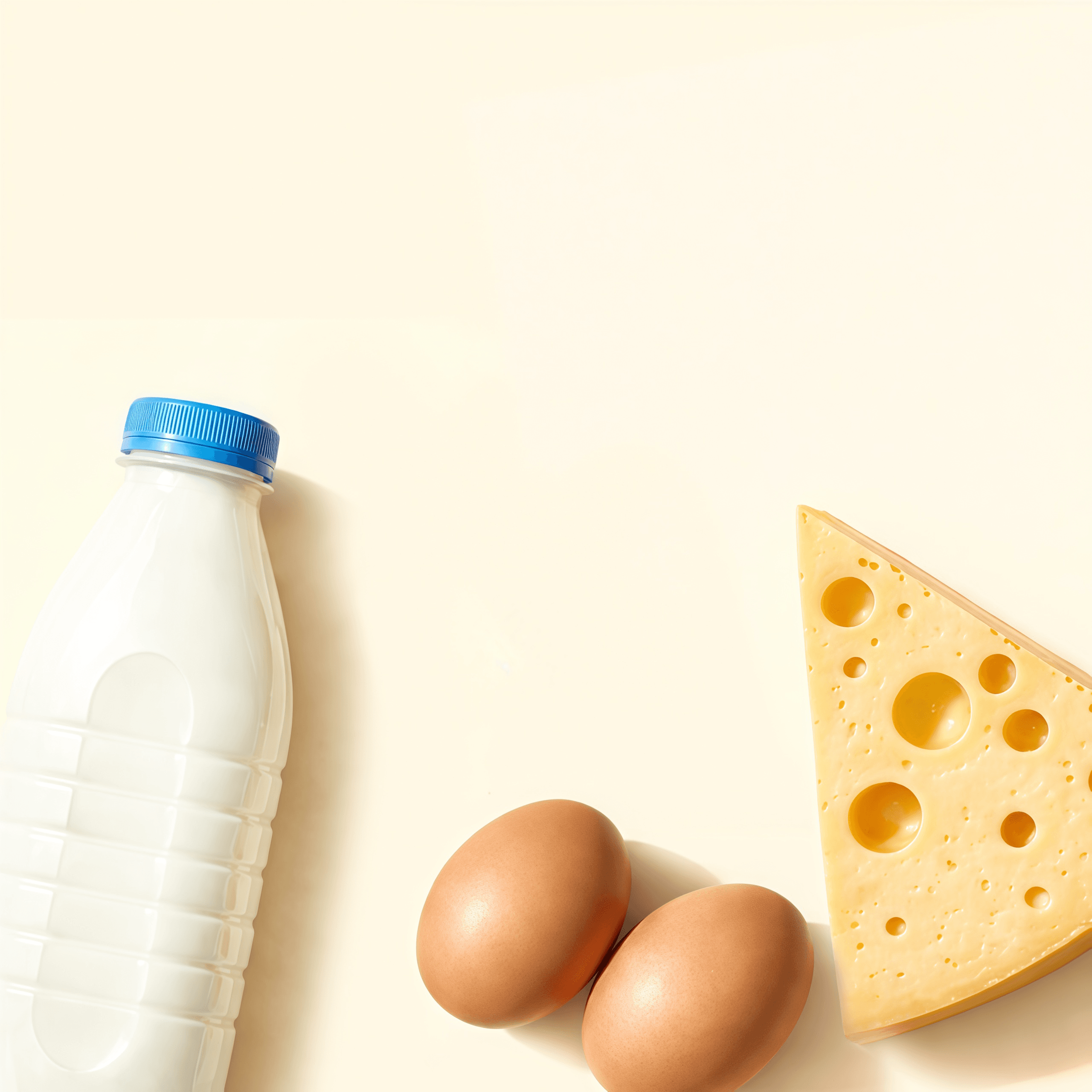 Молочная продукция, яйцо